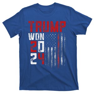 Donald Trump Won 2024 Election Inauguration T-Shirt