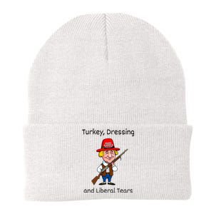 Donald Trump Won Thanksgiving Turkey Dressing Liberal Tears Knit Cap Winter Beanie