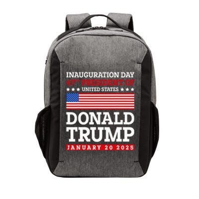 Donald Trump Won 2024 Election Inauguration January 20 2025 Vector Backpack