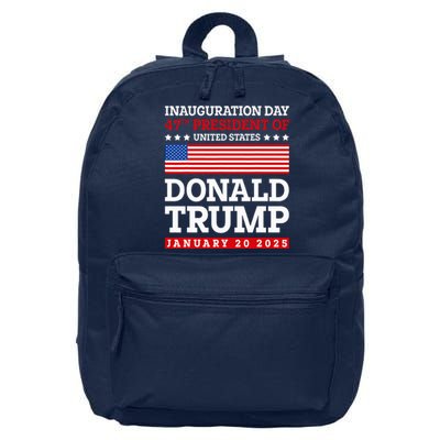 Donald Trump Won 2024 Election Inauguration January 20 2025 16 in Basic Backpack