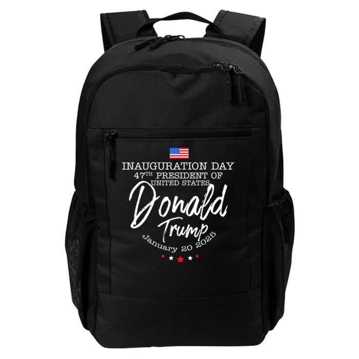 Donald Trump Won 2024 Election Inauguration Funny Gift Daily Commute Backpack