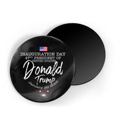 Donald Trump Won 2024 Election Inauguration Funny Gift Magnet