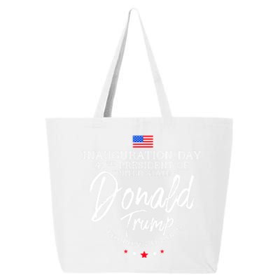 Donald Trump Won 2024 Election Inauguration Funny Gift 25L Jumbo Tote