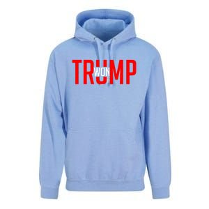 Donald Trump Won 2024 Election Inauguration Day Gift Unisex Surf Hoodie