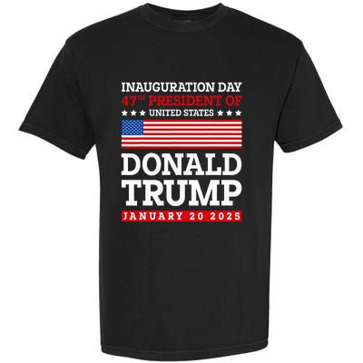 Donald Trump Won 2024 Election Inauguration January 20 2025 Garment-Dyed Heavyweight T-Shirt