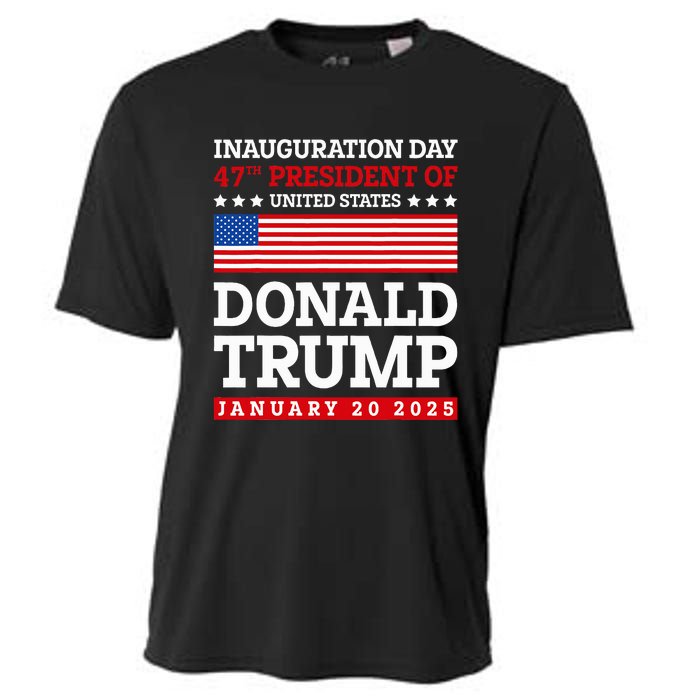 Donald Trump Won 2024 Election Inauguration January 20 2025 Cooling Performance Crew T-Shirt