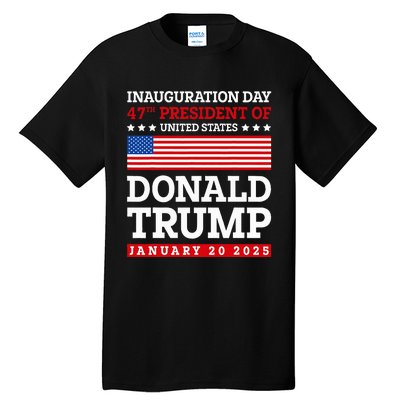 Donald Trump Won 2024 Election Inauguration January 20 2025 Tall T-Shirt