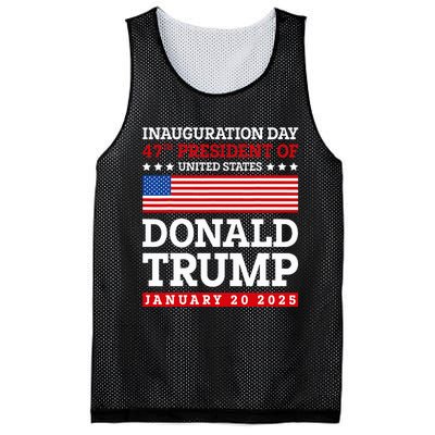 Donald Trump Won 2024 Election Inauguration January 20 2025 Mesh Reversible Basketball Jersey Tank