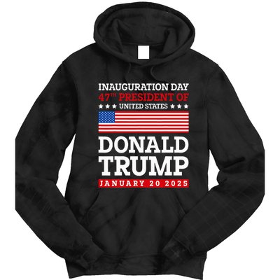 Donald Trump Won 2024 Election Inauguration January 20 2025 Tie Dye Hoodie