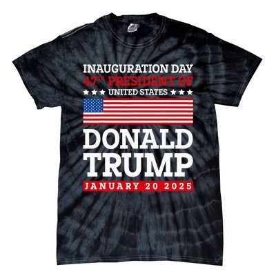 Donald Trump Won 2024 Election Inauguration January 20 2025 Tie-Dye T-Shirt