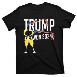 Donald Trump Won 2024 Election Inauguration Party Christmas T-Shirt