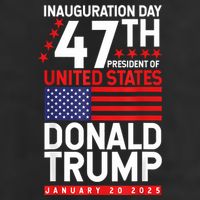 Donald Trump Won 2024 Election Inauguration 7 Panel Mesh Trucker Snapback Hat