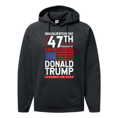 Donald Trump Won 2024 Election Inauguration Performance Fleece Hoodie