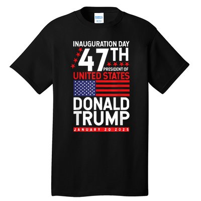 Donald Trump Won 2024 Election Inauguration Tall T-Shirt