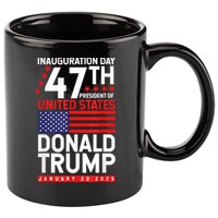 Donald Trump Won 2024 Election Inauguration 11oz C Handle Ceramic Mug