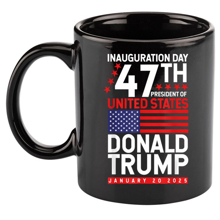 Donald Trump Won 2024 Election Inauguration 11oz C Handle Ceramic Mug