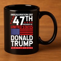 Donald Trump Won 2024 Election Inauguration 11oz C Handle Ceramic Mug