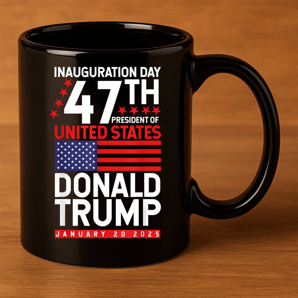 Donald Trump Won 2024 Election Inauguration 11oz C Handle Ceramic Mug