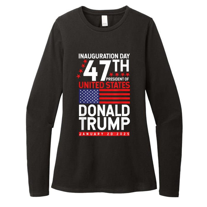 Donald Trump Won 2024 Election Inauguration Womens CVC Long Sleeve Shirt