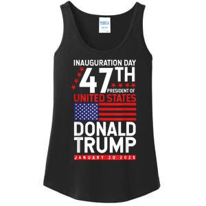 Donald Trump Won 2024 Election Inauguration Ladies Essential Tank