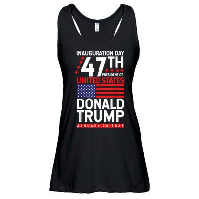 Donald Trump Won 2024 Election Inauguration Ladies Essential Flowy Tank