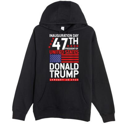 Donald Trump Won 2024 Election Inauguration Premium Pullover Hoodie