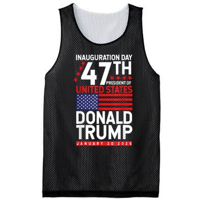 Donald Trump Won 2024 Election Inauguration Mesh Reversible Basketball Jersey Tank