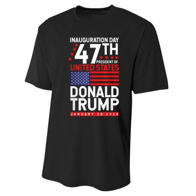 Donald Trump Won 2024 Election Inauguration Performance Sprint T-Shirt