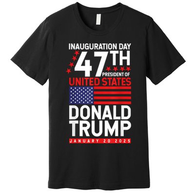Donald Trump Won 2024 Election Inauguration Premium T-Shirt