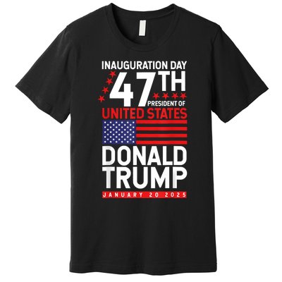 Donald Trump Won 2024 Election Inauguration Premium T-Shirt