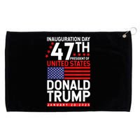 Donald Trump Won 2024 Election Inauguration Grommeted Golf Towel