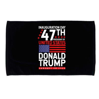 Donald Trump Won 2024 Election Inauguration Microfiber Hand Towel