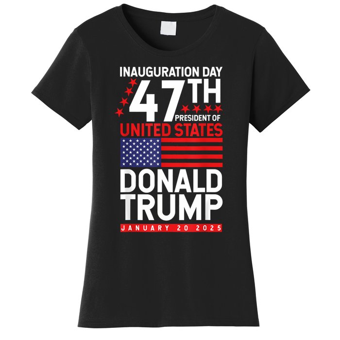 Donald Trump Won 2024 Election Inauguration Women's T-Shirt