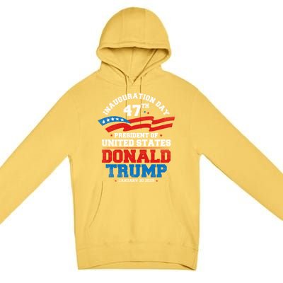 Donald Trump Won 2024 Election Inauguration Premium Pullover Hoodie