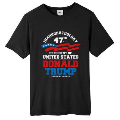 Donald Trump Won 2024 Election Inauguration Tall Fusion ChromaSoft Performance T-Shirt