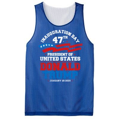 Donald Trump Won 2024 Election Inauguration Mesh Reversible Basketball Jersey Tank