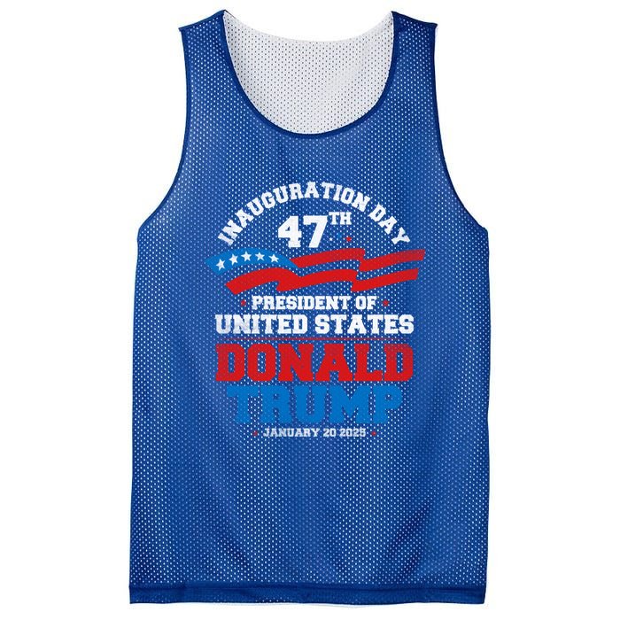 Donald Trump Won 2024 Election Inauguration Mesh Reversible Basketball Jersey Tank