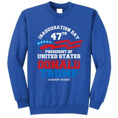 Donald Trump Won 2024 Election Inauguration Tall Sweatshirt