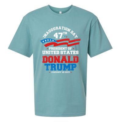 Donald Trump Won 2024 Election Inauguration Sueded Cloud Jersey T-Shirt