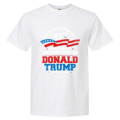 Donald Trump Won 2024 Election Inauguration Garment-Dyed Heavyweight T-Shirt