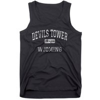 Devils Tower Wyoming WY Vintage Tank Top