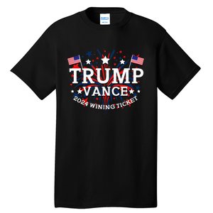 Donald Trump Won 2024 Election Inauguration Tall T-Shirt