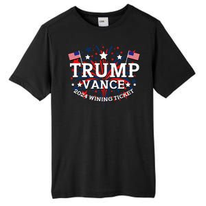 Donald Trump Won 2024 Election Inauguration Tall Fusion ChromaSoft Performance T-Shirt