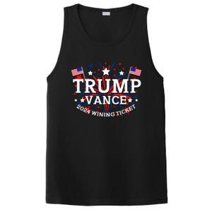 Donald Trump Won 2024 Election Inauguration PosiCharge Competitor Tank