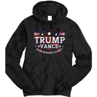 Donald Trump Won 2024 Election Inauguration Tie Dye Hoodie