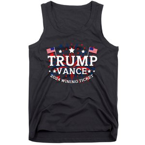 Donald Trump Won 2024 Election Inauguration Tank Top