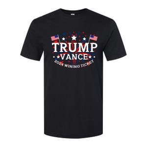 Donald Trump Won 2024 Election Inauguration Softstyle CVC T-Shirt