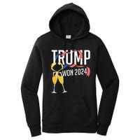 Donald Trump Won 2024 Election Inauguration Women's Pullover Hoodie