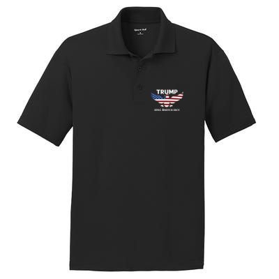 Donald Trump Will Bring America Back | 2024 PosiCharge RacerMesh Polo