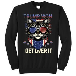 Donald Trump Won 2024 Election Cats For Trump Sweatshirt